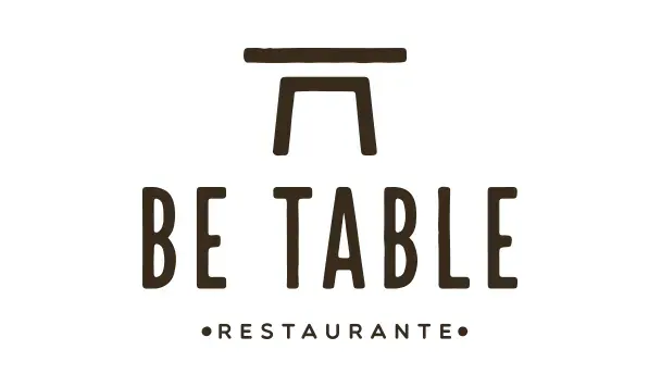 Logótipo de Be Table, desenvolvido pela Be Publicidade